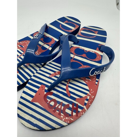 Coach Kali Jelly Sz. 8B Flip Flops - Picture 4 of 7